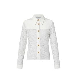 Floral Lace Shirt - Ready to Wear  LOUIS VUITTON at Louis Vuitton